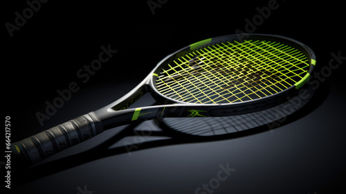 A carbon fiber tennis racket promises swift strikes and durability © PRI