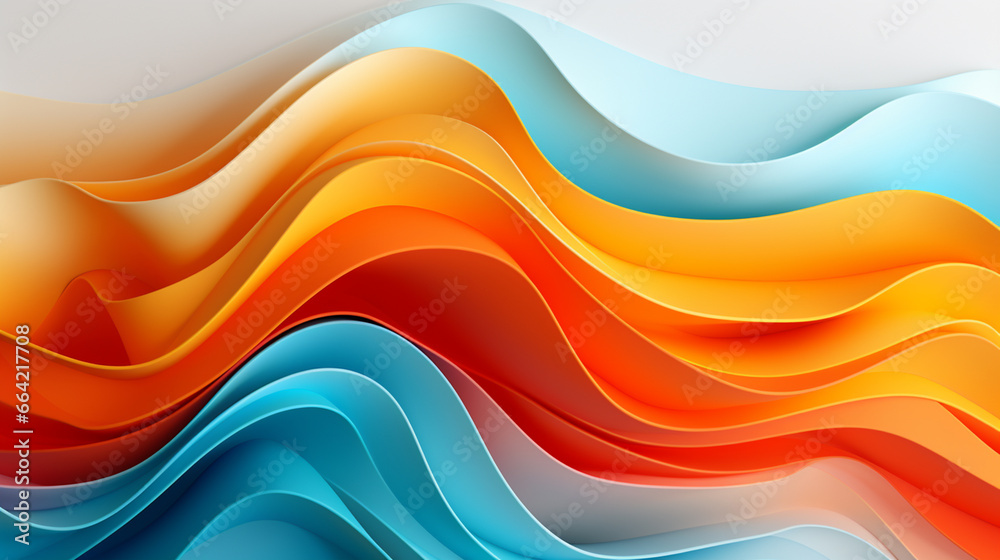 3D modern wave curve abstract presentation background 3D modern wave curve abstract presentation background