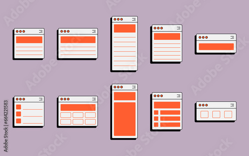 Collection of UI Window Frame Notes