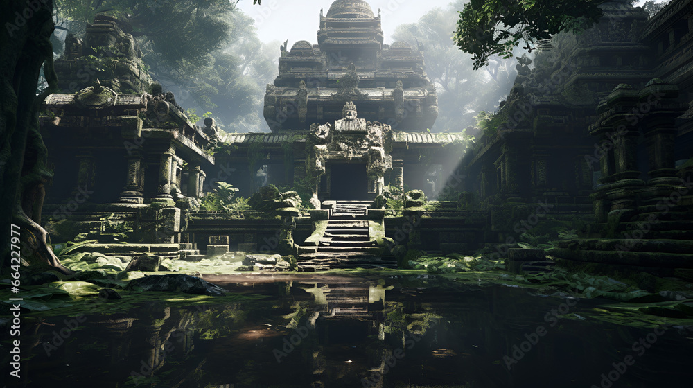 Ancient Temple Abandoned Temple Aspect Ratio 16:9 Ancient Temple Abandoned Temple Aspect Ratio 16:9