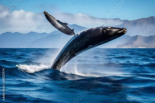 dolphin in the sea © qaiser