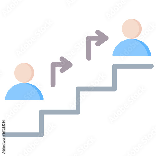 Succession Planning Flat Icon