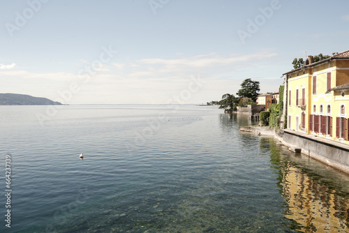 View of a glimpse of Lake Garda