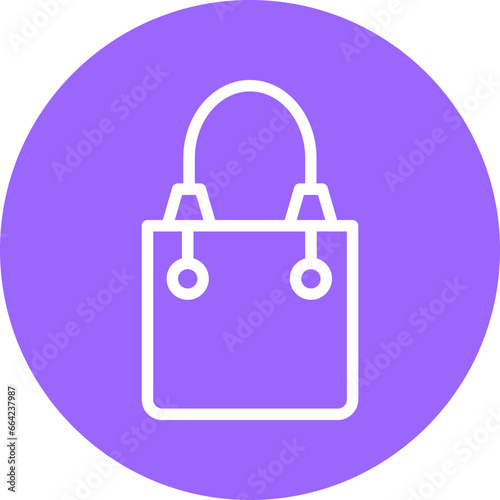 Vector Design Totebag Icon Style
