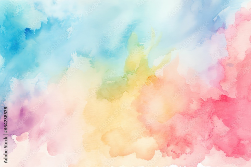watercolor pastel brush background