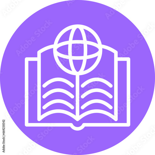 Vector Design Encyclopedia Icon Style