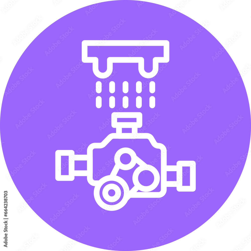 Vector Design Engine Wash Icon Style Vector Design Engine Wash Icon Style