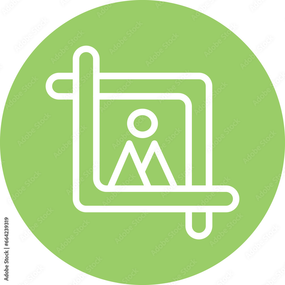 Vector Design Crop Icon Style Vector Design Crop Icon Style