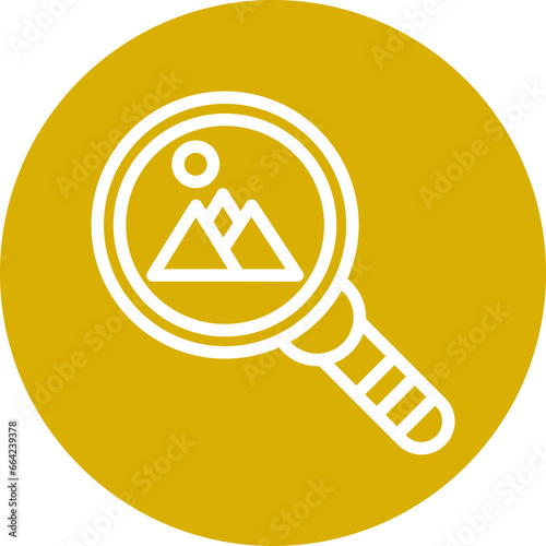 Vector Design Search Image Icon Style