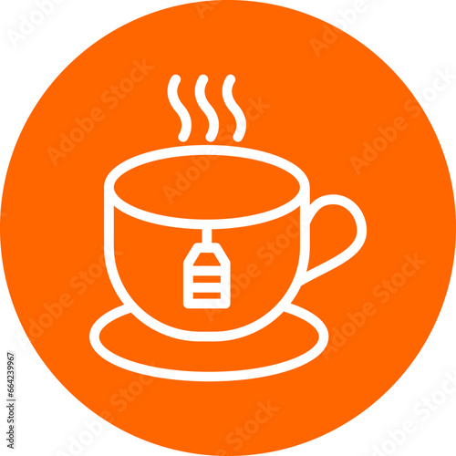 Vector Design Tea Icon Style