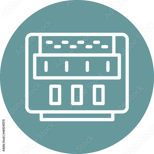 Vector Design Taxi Meter Icon Style