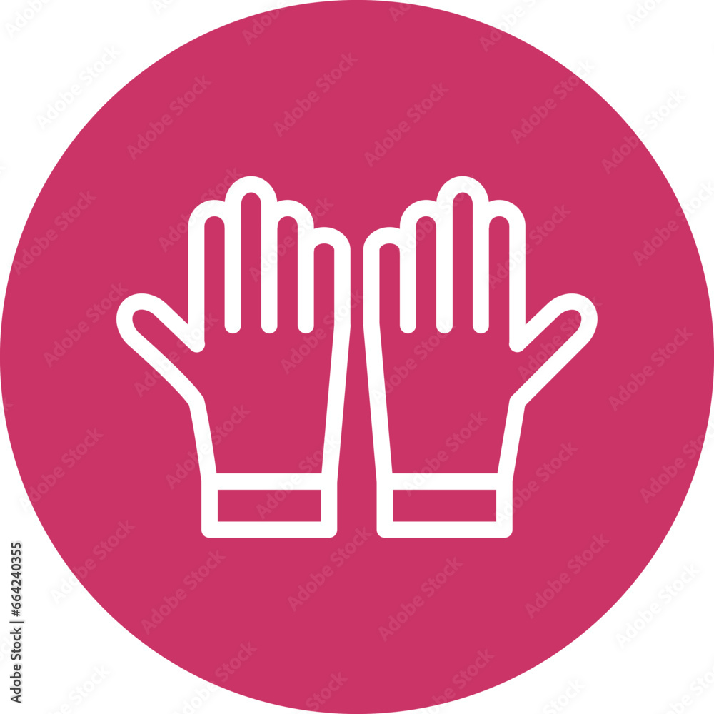 Vector Design Gloves Icon Style Vector Design Gloves Icon Style