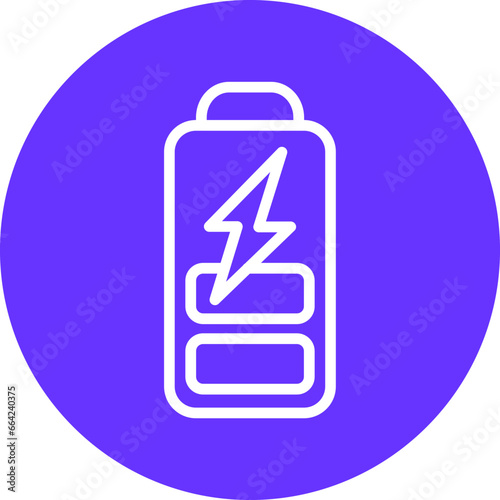 Vector Design Battery Icon Style