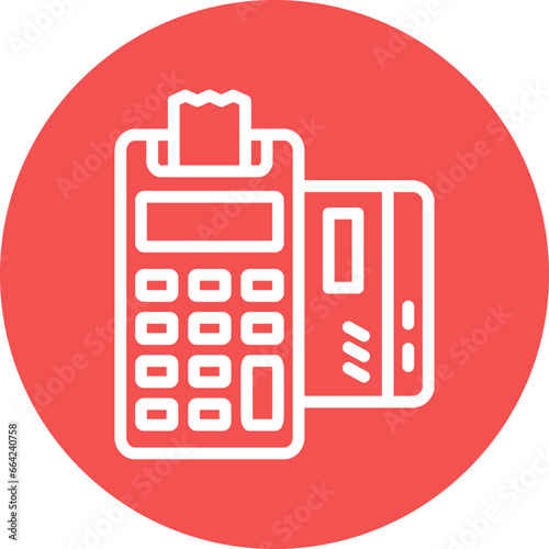 Vector Design Card Machine Icon Style