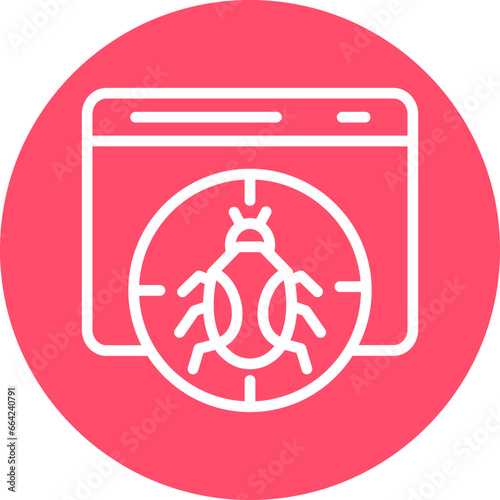 Vector Design Debug Icon Style