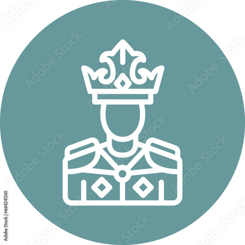 Vector Design King Icon Style