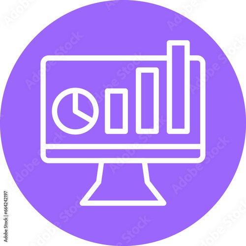 Vector Design Analytics Icon Style