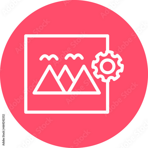 Vector Design Project Image Icon Style