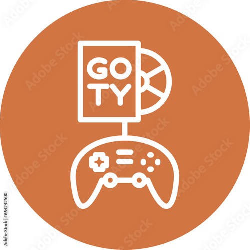 Vector Design Gotty Edition Icon Style