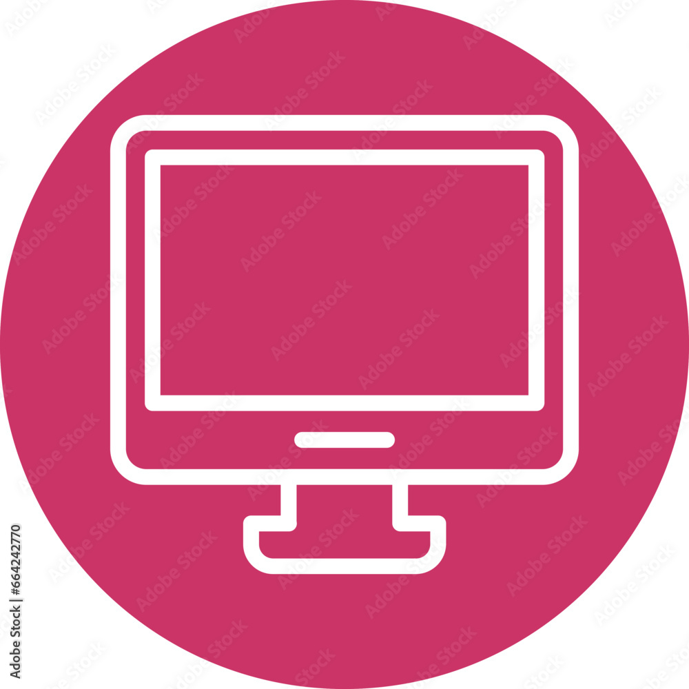 Vector Design Blue Screen Icon Style Vector Design Blue Screen Icon Style