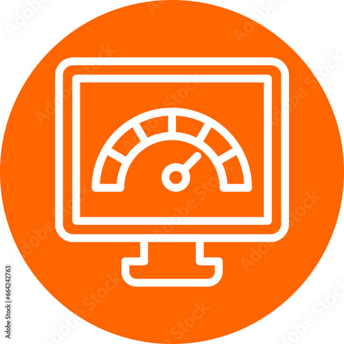 Vector Design Bandwidth Icon Style
