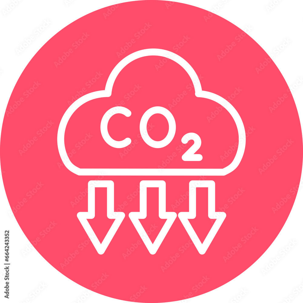 Vector Design Co2 Extraction Icon Style Vector Design Co2 Extraction Icon Style