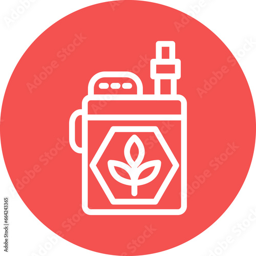 Vector Design Cbd Vaping Icon Style