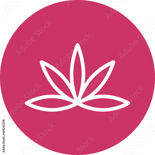 Vector Design Marijuana Icon Style