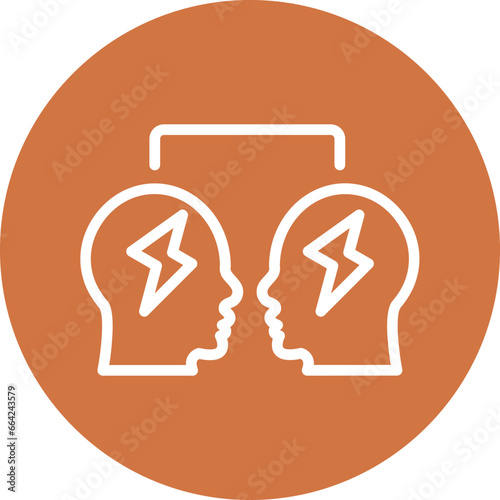 Vector Design Altercation Icon Style
