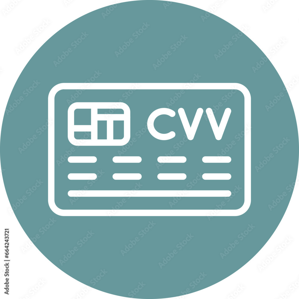 Vector Design Cvv Icon Style Vector Design Cvv Icon Style