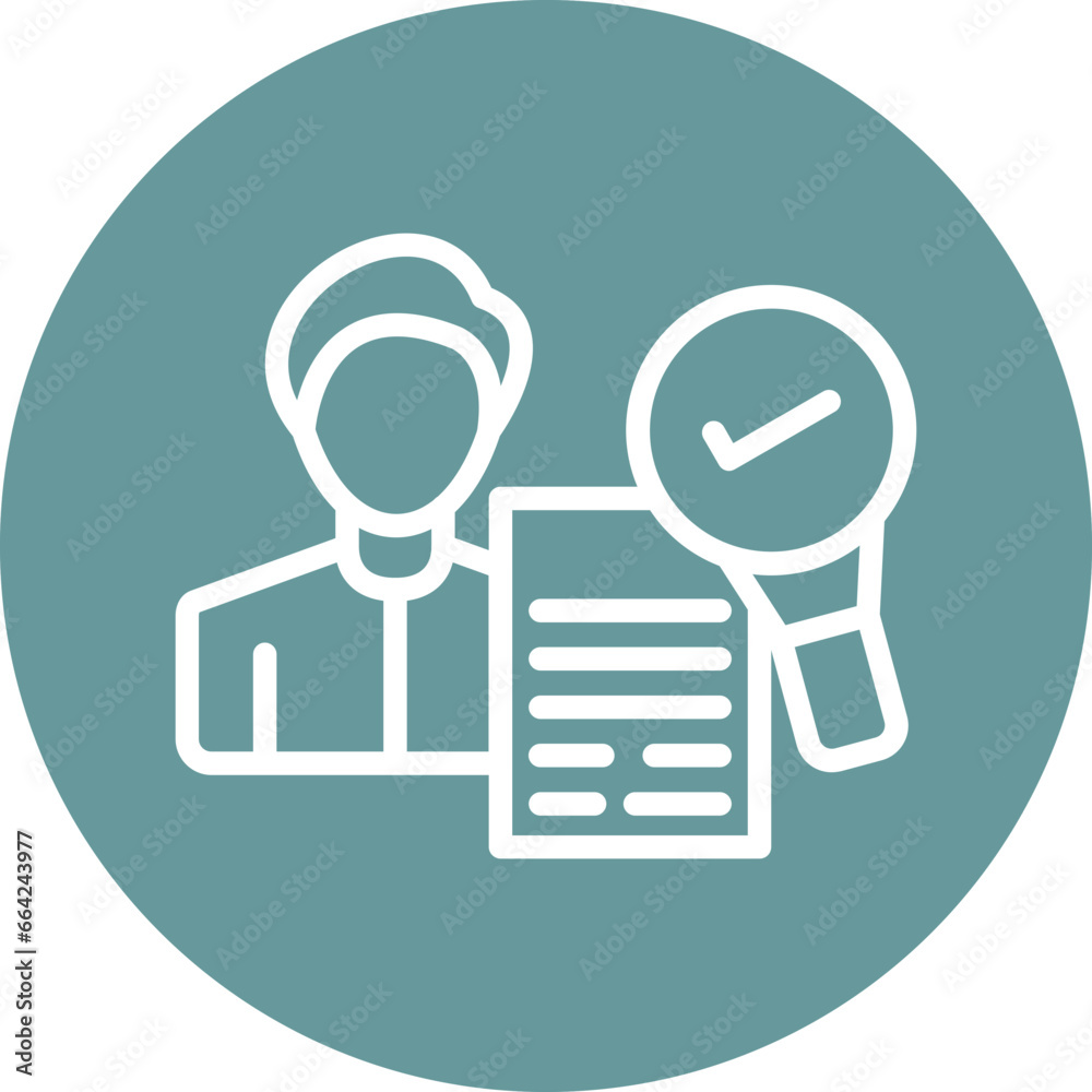 Vector Design Background Check Icon Style Vector Design Background Check Icon Style