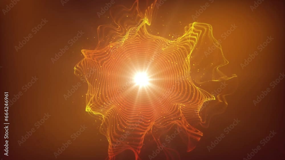 Awakening the Sacral Chakra (Svadhisthana) Chakra Symbol-Vibrant 4K Video Animation