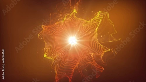 Awakening the Sacral Chakra (Svadhisthana) Chakra Symbol-Vibrant 4K Video Animation