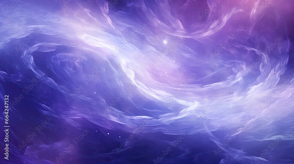 A Galaxy of Purple Stars - obrazy, fototapety, plakaty 