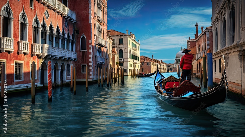 Gondola Ride Through Venice's Waters