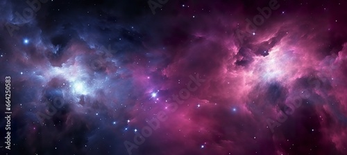 Galaxy texture with stars and beautiful nebula in the background, pink and gray. © AbdulHamid