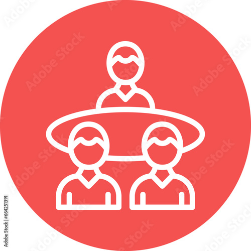 Board Of Directors Icon Style