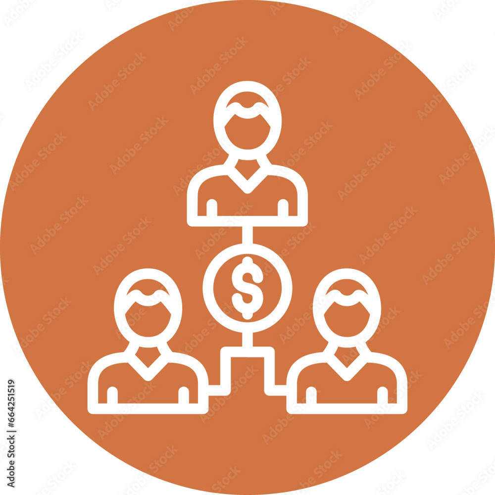 Mutual Funds Icon Style Mutual Funds Icon Style