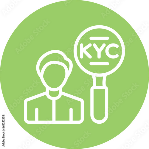 Know Your Customer Icon Style