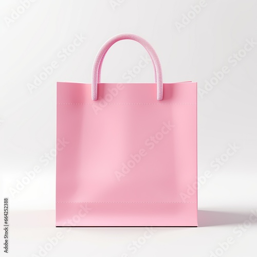 Pink Shopping Bag - Soft and Stylish Carry-all for Your Essentials