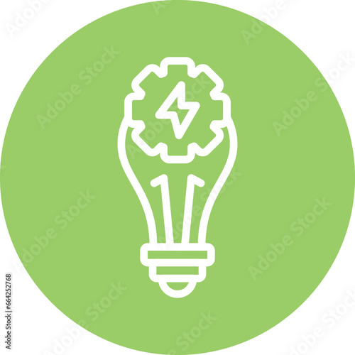 Sustainable Energy Icon Style