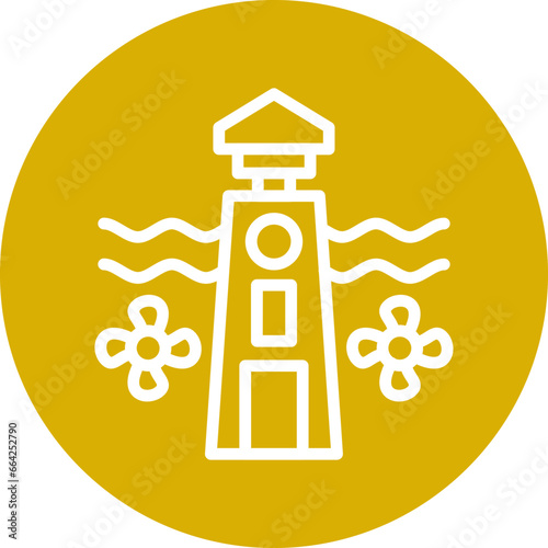 Tidal Power Icon Style