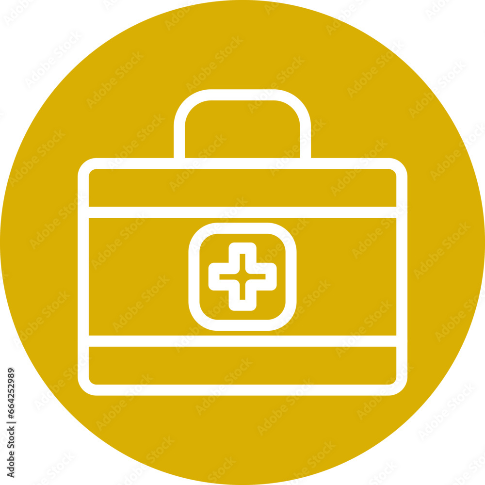 Obraz premium First Aid Icon Style
