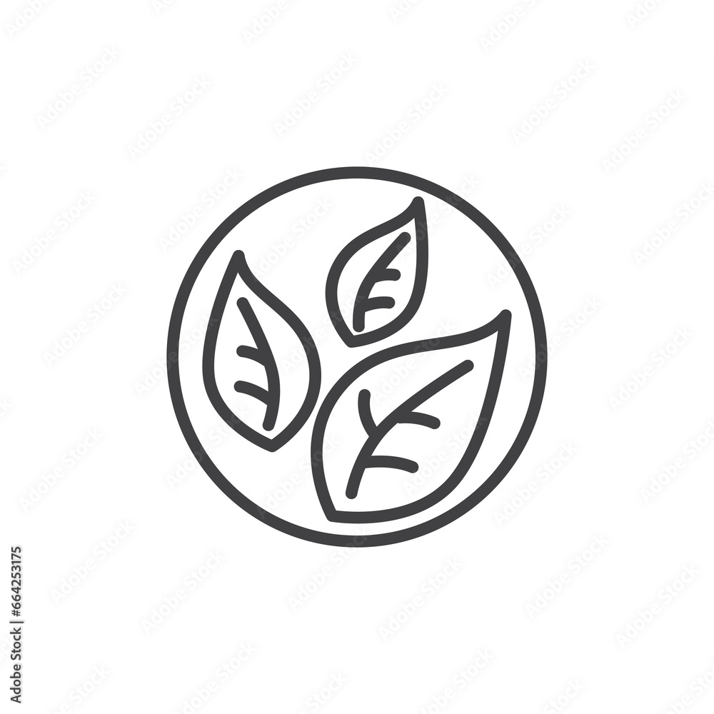Plant Based product line icon Plant Based product line icon
