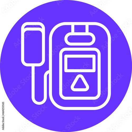 Defibrillator Icon Style