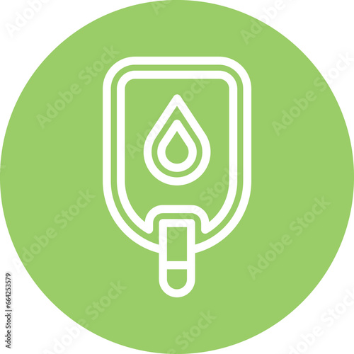 Diabetes Icon Style