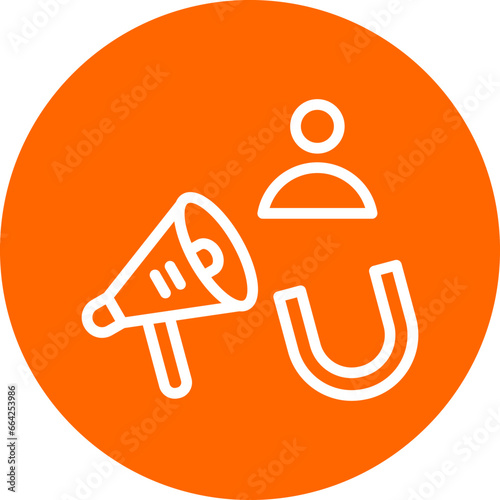 Inbound Marketing Icon Style