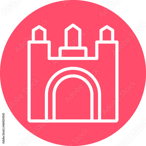 Dubai Gate Icon Style