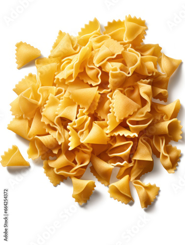 Pasta Studio Shot Isolated on Clear Background  Food Photography  Generative AI