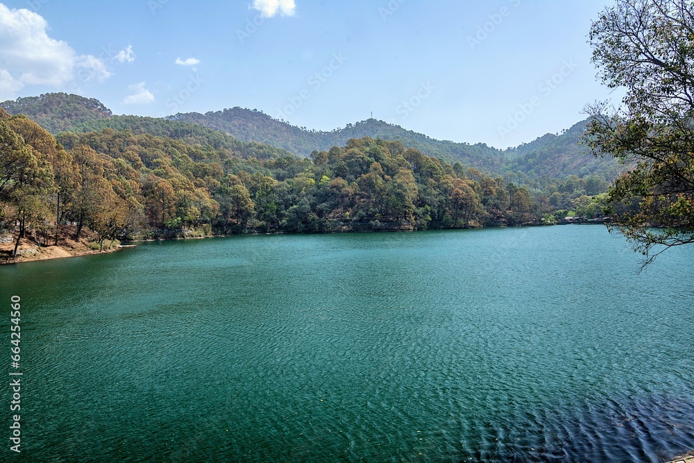 Sattal lake, Sat Tal lake, Bhimtal, Nainital, Uttarakhand, India